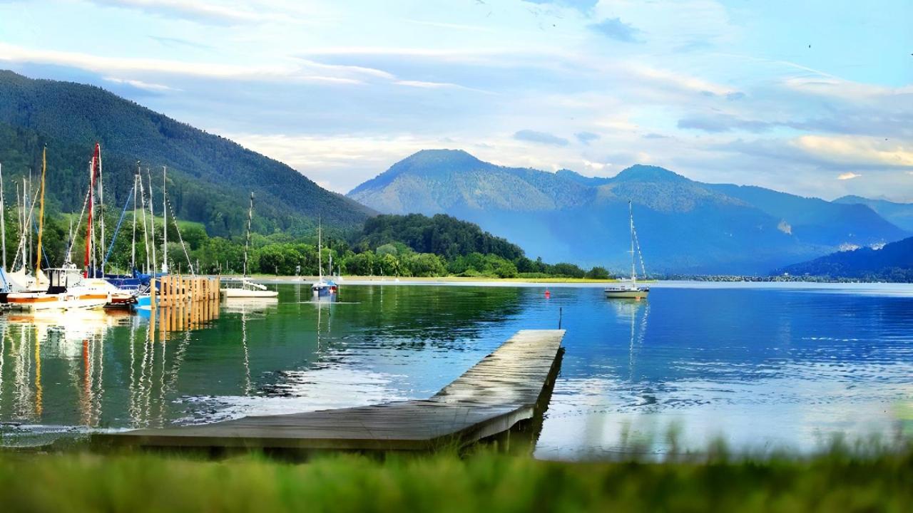 Fewo Kaltenbrunn - Apartment mit Seeblick Gmund am Tegernsee Exterior foto